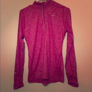 Red Nike Pullover